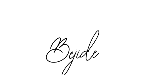 How to make Bejide signature? Bearetta-2O07w is a professional autograph style. Create handwritten signature for Bejide name. Bejide signature style 12 images and pictures png