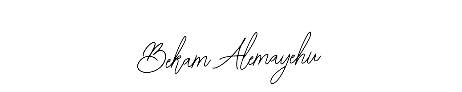 Similarly Bearetta-2O07w is the best handwritten signature design. Signature creator online .You can use it as an online autograph creator for name Bekam Alemayehu. Bekam Alemayehu signature style 12 images and pictures png