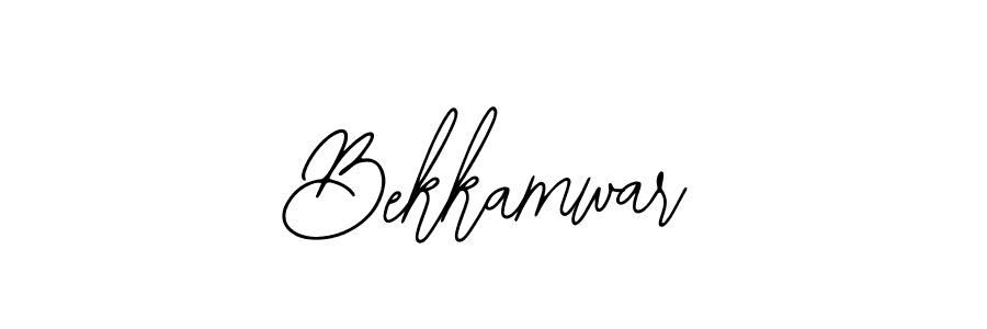 Also we have Bekkamwar name is the best signature style. Create professional handwritten signature collection using Bearetta-2O07w autograph style. Bekkamwar signature style 12 images and pictures png