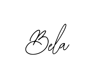 Create a beautiful signature design for name Bela. With this signature (Bearetta-2O07w) fonts, you can make a handwritten signature for free. Bela signature style 12 images and pictures png