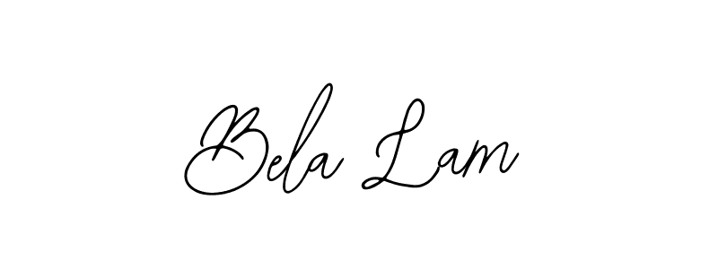 Make a beautiful signature design for name Bela Lam. Use this online signature maker to create a handwritten signature for free. Bela Lam signature style 12 images and pictures png