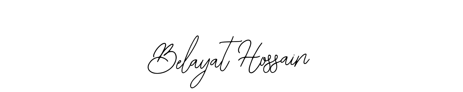 Use a signature maker to create a handwritten signature online. With this signature software, you can design (Bearetta-2O07w) your own signature for name Belayat Hossain. Belayat Hossain signature style 12 images and pictures png