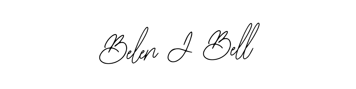 Make a beautiful signature design for name Belen J Bell. Use this online signature maker to create a handwritten signature for free. Belen J Bell signature style 12 images and pictures png