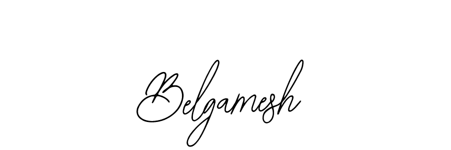 How to make Belgamesh name signature. Use Bearetta-2O07w style for creating short signs online. This is the latest handwritten sign. Belgamesh signature style 12 images and pictures png