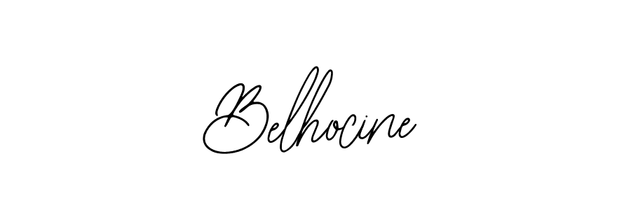 Bearetta-2O07w is a professional signature style that is perfect for those who want to add a touch of class to their signature. It is also a great choice for those who want to make their signature more unique. Get Belhocine name to fancy signature for free. Belhocine signature style 12 images and pictures png