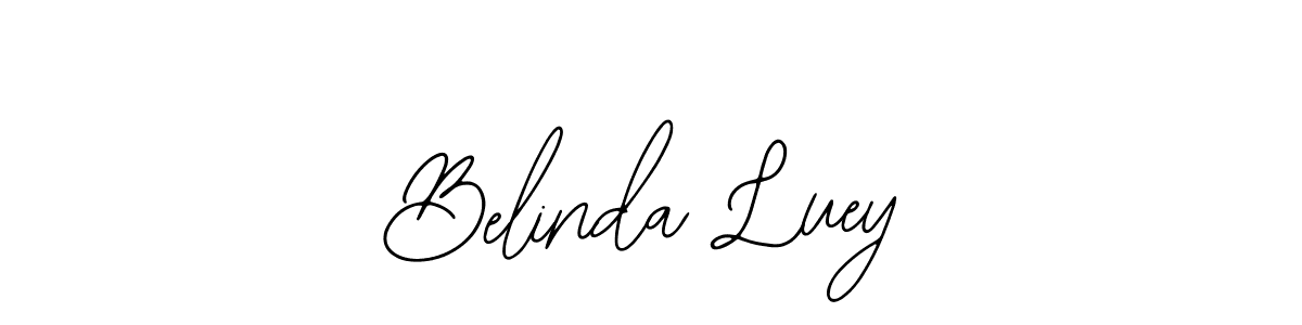 Design your own signature with our free online signature maker. With this signature software, you can create a handwritten (Bearetta-2O07w) signature for name Belinda Luey. Belinda Luey signature style 12 images and pictures png