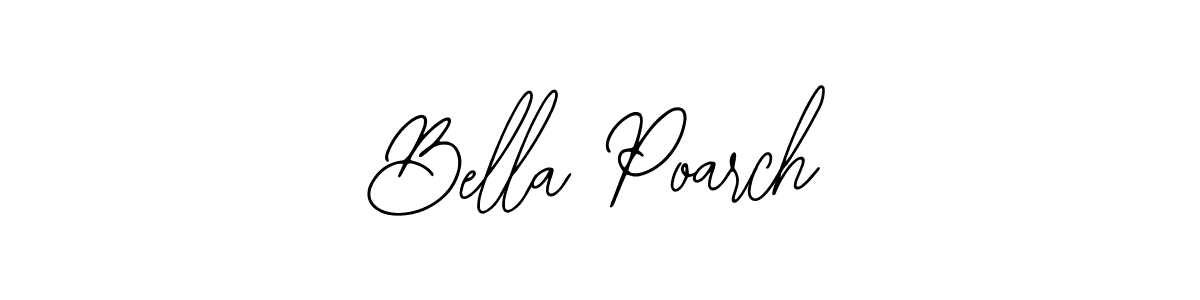 Make a beautiful signature design for name Bella Poarch. With this signature (Bearetta-2O07w) style, you can create a handwritten signature for free. Bella Poarch signature style 12 images and pictures png