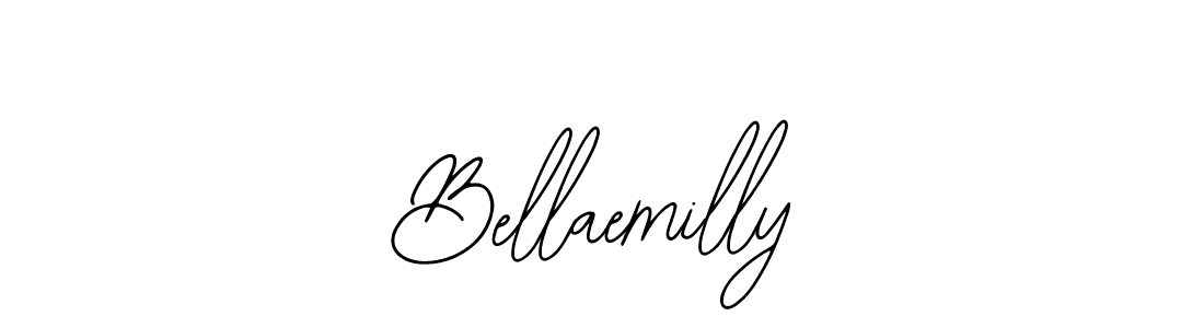 The best way (Bearetta-2O07w) to make a short signature is to pick only two or three words in your name. The name Bellaemilly include a total of six letters. For converting this name. Bellaemilly signature style 12 images and pictures png