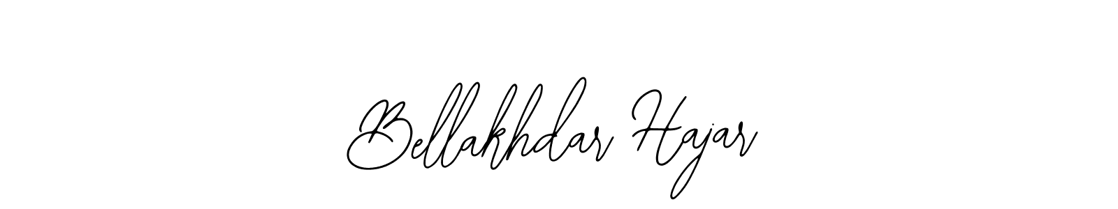 You can use this online signature creator to create a handwritten signature for the name Bellakhdar Hajar. This is the best online autograph maker. Bellakhdar Hajar signature style 12 images and pictures png