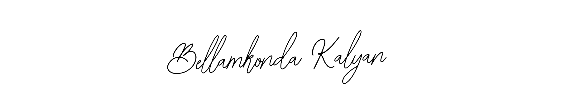 Create a beautiful signature design for name Bellamkonda Kalyan. With this signature (Bearetta-2O07w) fonts, you can make a handwritten signature for free. Bellamkonda Kalyan signature style 12 images and pictures png