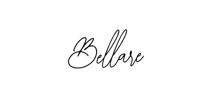 Create a beautiful signature design for name Bellare. With this signature (Bearetta-2O07w) fonts, you can make a handwritten signature for free. Bellare signature style 12 images and pictures png