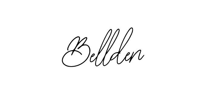 How to make Bellden signature? Bearetta-2O07w is a professional autograph style. Create handwritten signature for Bellden name. Bellden signature style 12 images and pictures png