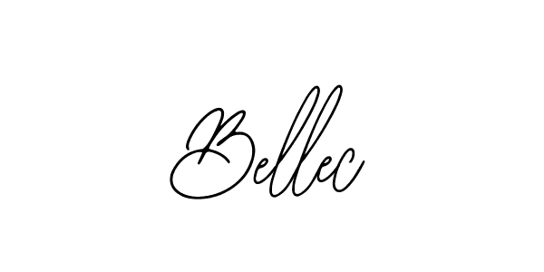 Use a signature maker to create a handwritten signature online. With this signature software, you can design (Bearetta-2O07w) your own signature for name Bellec. Bellec signature style 12 images and pictures png