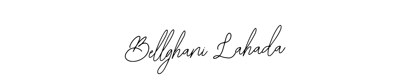 Make a beautiful signature design for name Bellghani Lahada. Use this online signature maker to create a handwritten signature for free. Bellghani Lahada signature style 12 images and pictures png