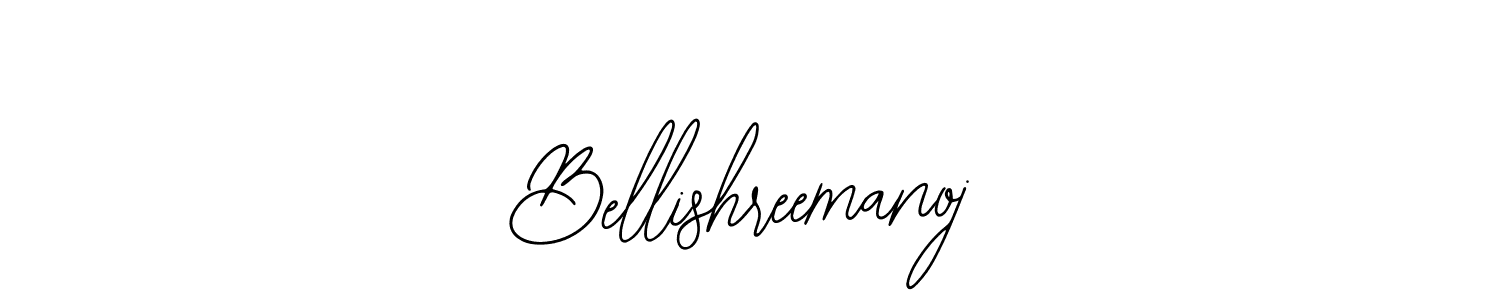 Use a signature maker to create a handwritten signature online. With this signature software, you can design (Bearetta-2O07w) your own signature for name Bellishreemanoj. Bellishreemanoj signature style 12 images and pictures png