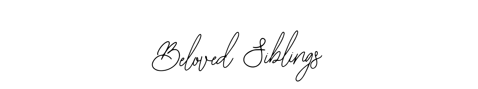 See photos of Beloved Siblings official signature by Spectra . Check more albums & portfolios. Read reviews & check more about Bearetta-2O07w font. Beloved Siblings signature style 12 images and pictures png