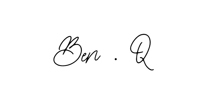 Best and Professional Signature Style for Ben . Q. Bearetta-2O07w Best Signature Style Collection. Ben . Q signature style 12 images and pictures png