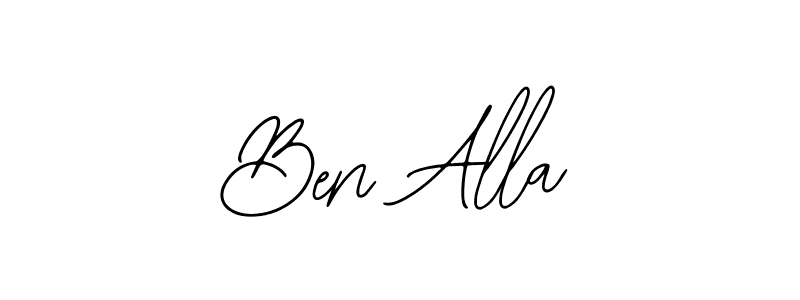 Best and Professional Signature Style for Ben Alla. Bearetta-2O07w Best Signature Style Collection. Ben Alla signature style 12 images and pictures png