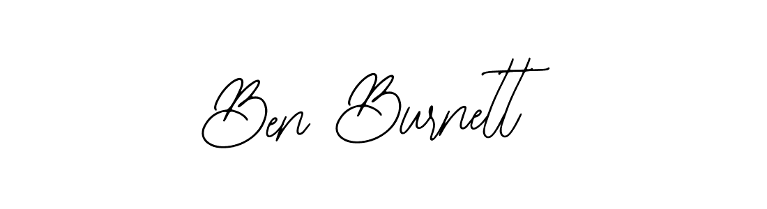 Ben Burnett stylish signature style. Best Handwritten Sign (Bearetta-2O07w) for my name. Handwritten Signature Collection Ideas for my name Ben Burnett. Ben Burnett signature style 12 images and pictures png