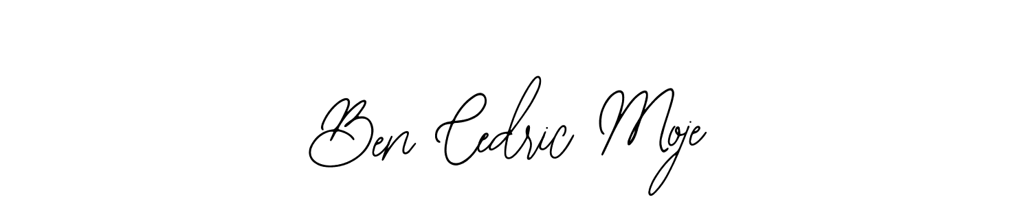 Create a beautiful signature design for name Ben Cedric Moje. With this signature (Bearetta-2O07w) fonts, you can make a handwritten signature for free. Ben Cedric Moje signature style 12 images and pictures png