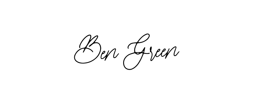 Design your own signature with our free online signature maker. With this signature software, you can create a handwritten (Bearetta-2O07w) signature for name Ben Green. Ben Green signature style 12 images and pictures png