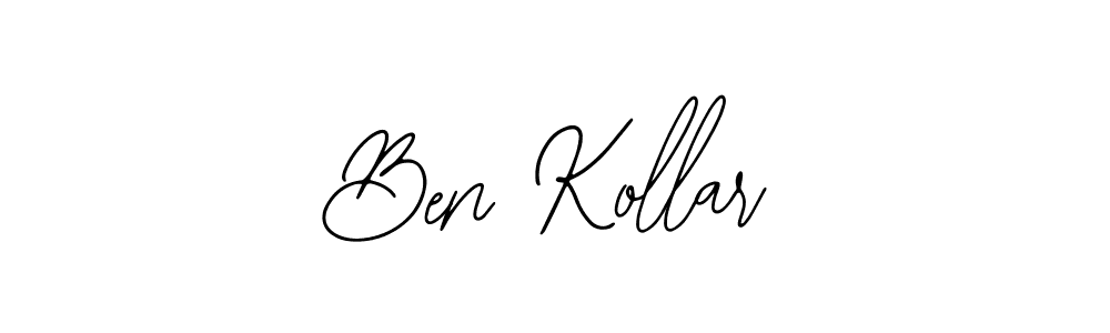 Ben Kollar stylish signature style. Best Handwritten Sign (Bearetta-2O07w) for my name. Handwritten Signature Collection Ideas for my name Ben Kollar. Ben Kollar signature style 12 images and pictures png