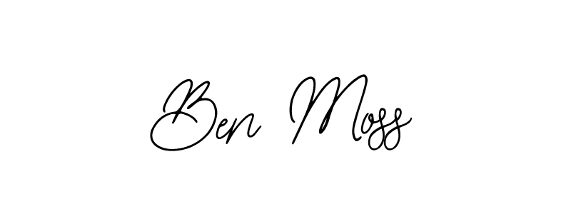 Similarly Bearetta-2O07w is the best handwritten signature design. Signature creator online .You can use it as an online autograph creator for name Ben Moss. Ben Moss signature style 12 images and pictures png