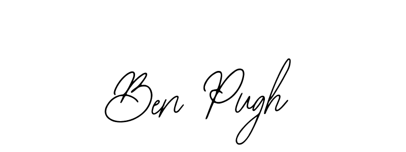 Use a signature maker to create a handwritten signature online. With this signature software, you can design (Bearetta-2O07w) your own signature for name Ben Pugh. Ben Pugh signature style 12 images and pictures png