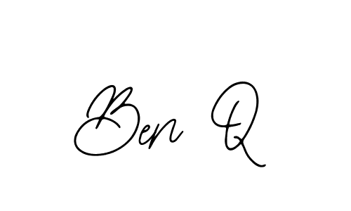 Make a beautiful signature design for name Ben Q. With this signature (Bearetta-2O07w) style, you can create a handwritten signature for free. Ben Q signature style 12 images and pictures png