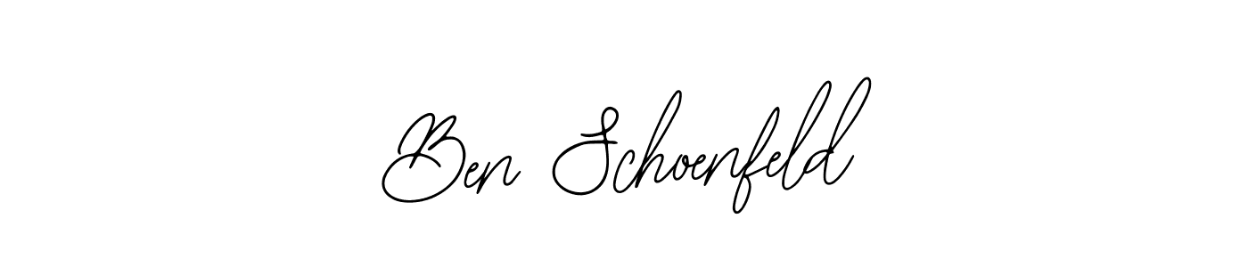 Use a signature maker to create a handwritten signature online. With this signature software, you can design (Bearetta-2O07w) your own signature for name Ben Schoenfeld. Ben Schoenfeld signature style 12 images and pictures png