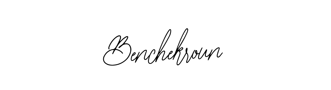 Benchekroun stylish signature style. Best Handwritten Sign (Bearetta-2O07w) for my name. Handwritten Signature Collection Ideas for my name Benchekroun. Benchekroun signature style 12 images and pictures png