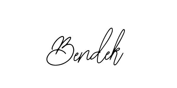 It looks lik you need a new signature style for name Bendek. Design unique handwritten (Bearetta-2O07w) signature with our free signature maker in just a few clicks. Bendek signature style 12 images and pictures png