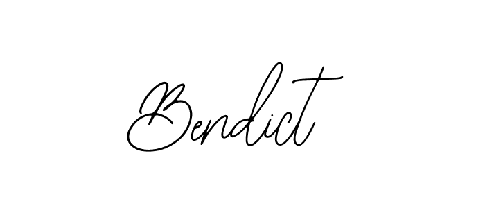 Create a beautiful signature design for name Bendict. With this signature (Bearetta-2O07w) fonts, you can make a handwritten signature for free. Bendict signature style 12 images and pictures png