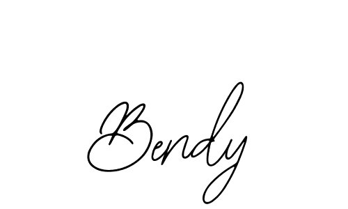 How to make Bendy signature? Bearetta-2O07w is a professional autograph style. Create handwritten signature for Bendy name. Bendy signature style 12 images and pictures png