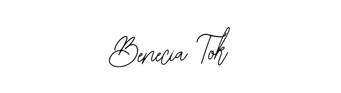 Also we have Benecia Tok name is the best signature style. Create professional handwritten signature collection using Bearetta-2O07w autograph style. Benecia Tok signature style 12 images and pictures png