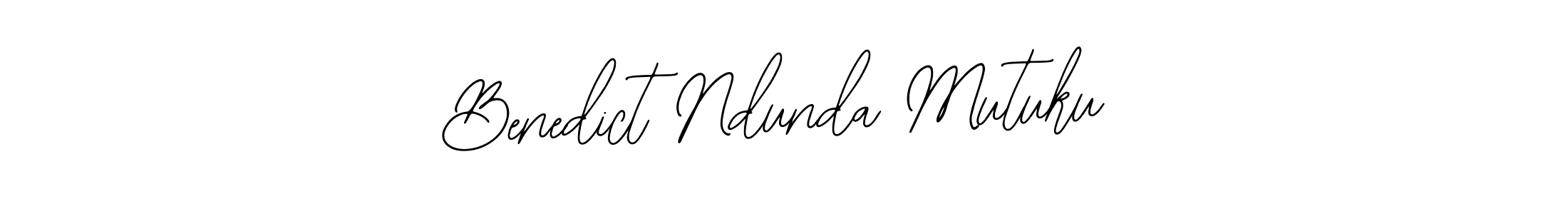 Benedict Ndunda Mutuku stylish signature style. Best Handwritten Sign (Bearetta-2O07w) for my name. Handwritten Signature Collection Ideas for my name Benedict Ndunda Mutuku. Benedict Ndunda Mutuku signature style 12 images and pictures png