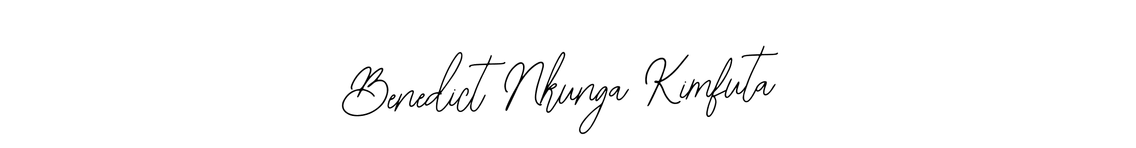 Create a beautiful signature design for name Benedict Nkunga Kimfuta. With this signature (Bearetta-2O07w) fonts, you can make a handwritten signature for free. Benedict Nkunga Kimfuta signature style 12 images and pictures png