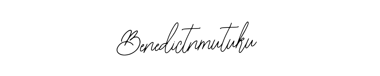 Design your own signature with our free online signature maker. With this signature software, you can create a handwritten (Bearetta-2O07w) signature for name Benedictnmutuku. Benedictnmutuku signature style 12 images and pictures png