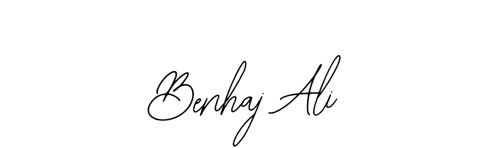 Benhaj Ali stylish signature style. Best Handwritten Sign (Bearetta-2O07w) for my name. Handwritten Signature Collection Ideas for my name Benhaj Ali. Benhaj Ali signature style 12 images and pictures png