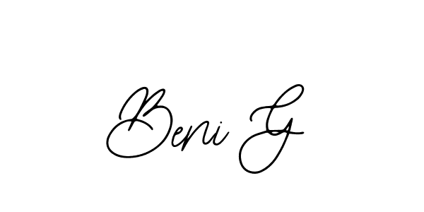 Once you've used our free online signature maker to create your best signature Bearetta-2O07w style, it's time to enjoy all of the benefits that Beni G name signing documents. Beni G signature style 12 images and pictures png