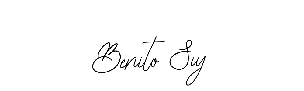 Similarly Bearetta-2O07w is the best handwritten signature design. Signature creator online .You can use it as an online autograph creator for name Benito Siy. Benito Siy signature style 12 images and pictures png