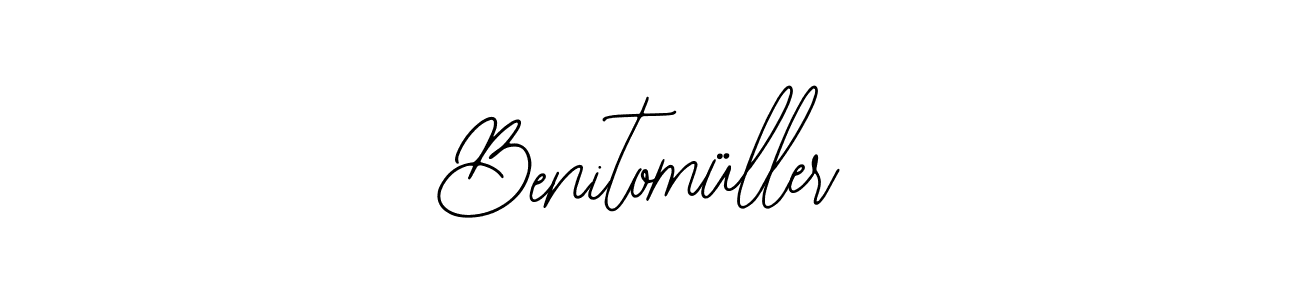 Similarly Bearetta-2O07w is the best handwritten signature design. Signature creator online .You can use it as an online autograph creator for name Benitomüller. Benitomüller signature style 12 images and pictures png