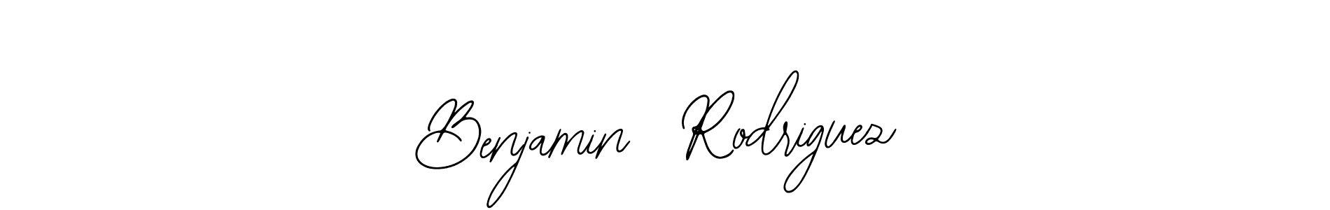 The best way (Bearetta-2O07w) to make a short signature is to pick only two or three words in your name. The name Benjamin  Rodriguez include a total of six letters. For converting this name. Benjamin  Rodriguez signature style 12 images and pictures png