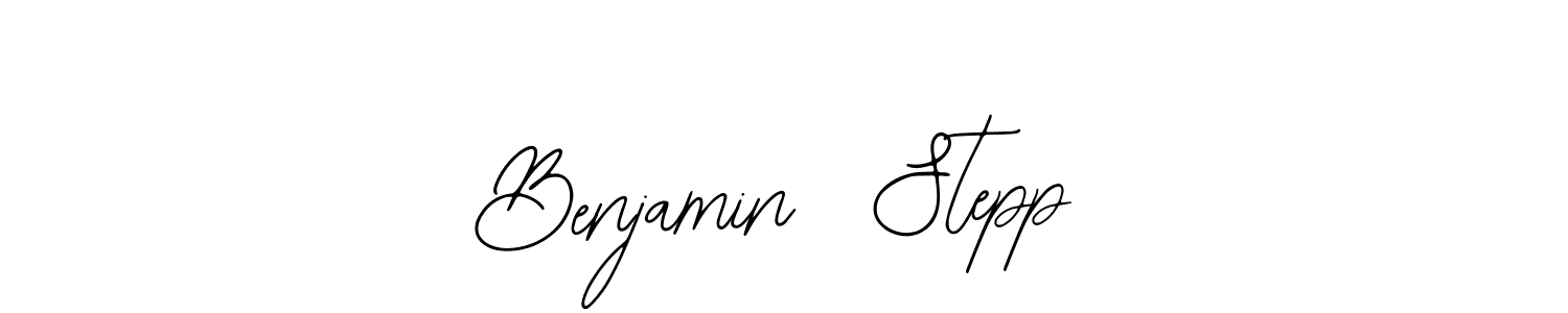 if you are searching for the best signature style for your name Benjamin  Stepp. so please give up your signature search. here we have designed multiple signature styles  using Bearetta-2O07w. Benjamin  Stepp signature style 12 images and pictures png