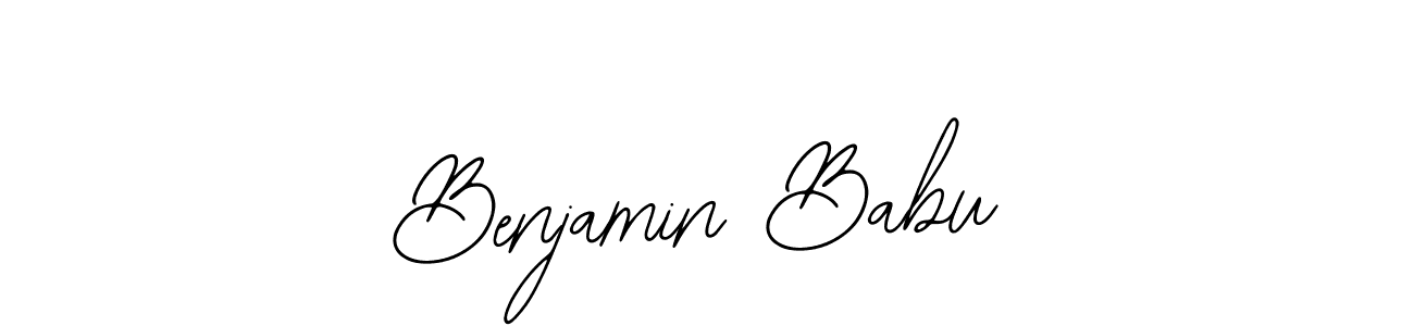 It looks lik you need a new signature style for name Benjamin Babu. Design unique handwritten (Bearetta-2O07w) signature with our free signature maker in just a few clicks. Benjamin Babu signature style 12 images and pictures png