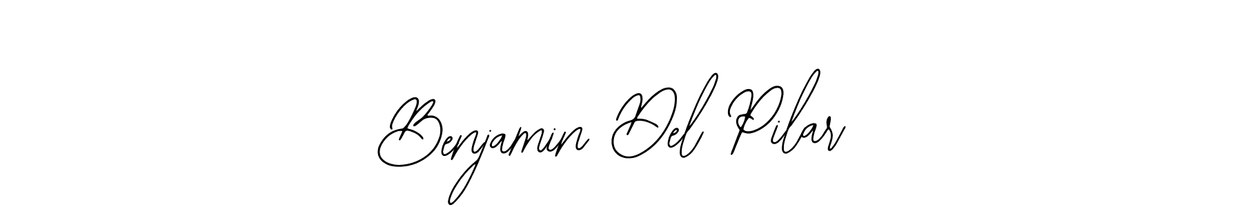 How to make Benjamin Del Pilar signature? Bearetta-2O07w is a professional autograph style. Create handwritten signature for Benjamin Del Pilar name. Benjamin Del Pilar signature style 12 images and pictures png