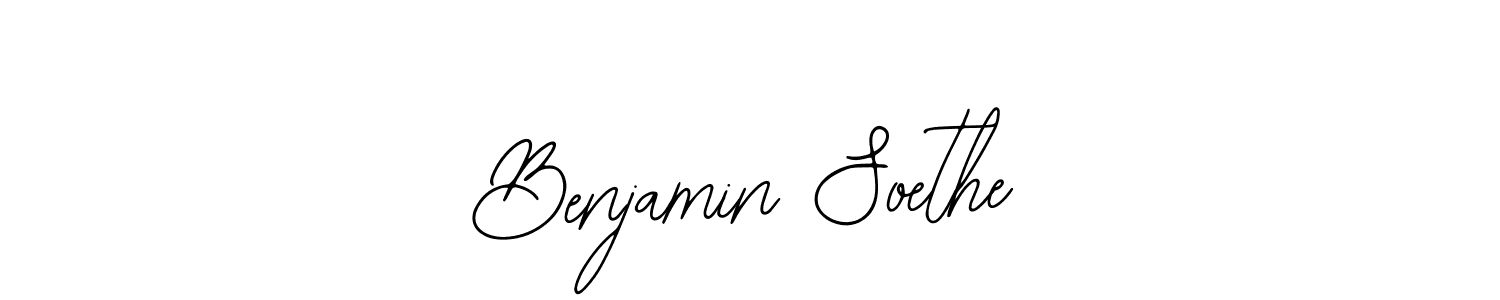 Make a beautiful signature design for name Benjamin Soethe. Use this online signature maker to create a handwritten signature for free. Benjamin Soethe signature style 12 images and pictures png