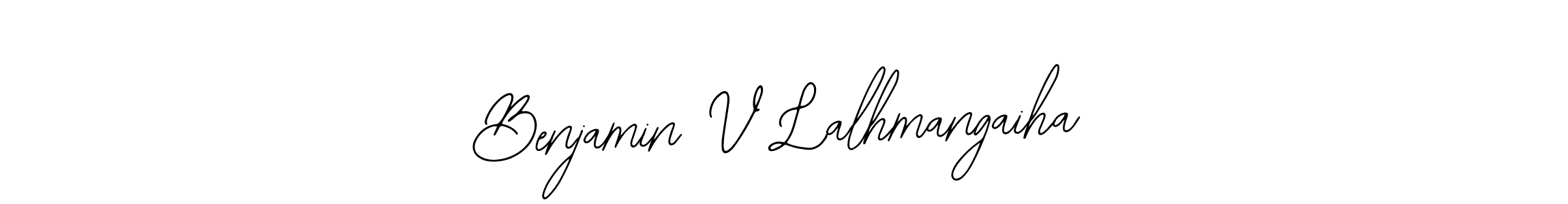 if you are searching for the best signature style for your name Benjamin V Lalhmangaiha. so please give up your signature search. here we have designed multiple signature styles  using Bearetta-2O07w. Benjamin V Lalhmangaiha signature style 12 images and pictures png