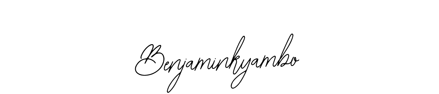Benjaminkyambo stylish signature style. Best Handwritten Sign (Bearetta-2O07w) for my name. Handwritten Signature Collection Ideas for my name Benjaminkyambo. Benjaminkyambo signature style 12 images and pictures png