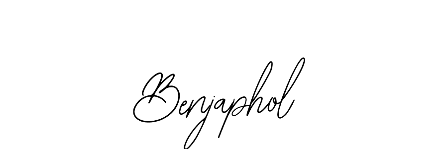 Use a signature maker to create a handwritten signature online. With this signature software, you can design (Bearetta-2O07w) your own signature for name Benjaphol. Benjaphol signature style 12 images and pictures png